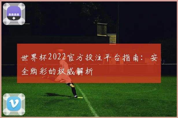 世界杯2022官方投注平台指南：安全购彩的权威解析