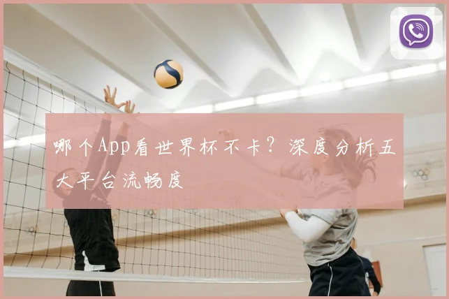 哪个App看世界杯不卡？深度分析五大平台流畅度