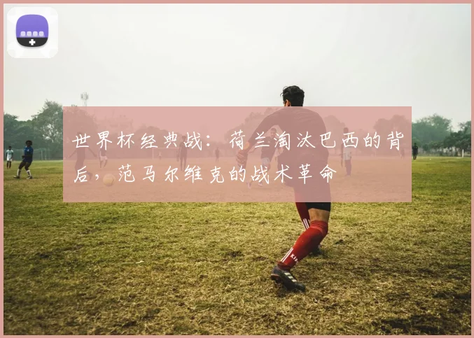 世界杯经典战：荷兰淘汰巴西的背后，范马尔维克的战术革命